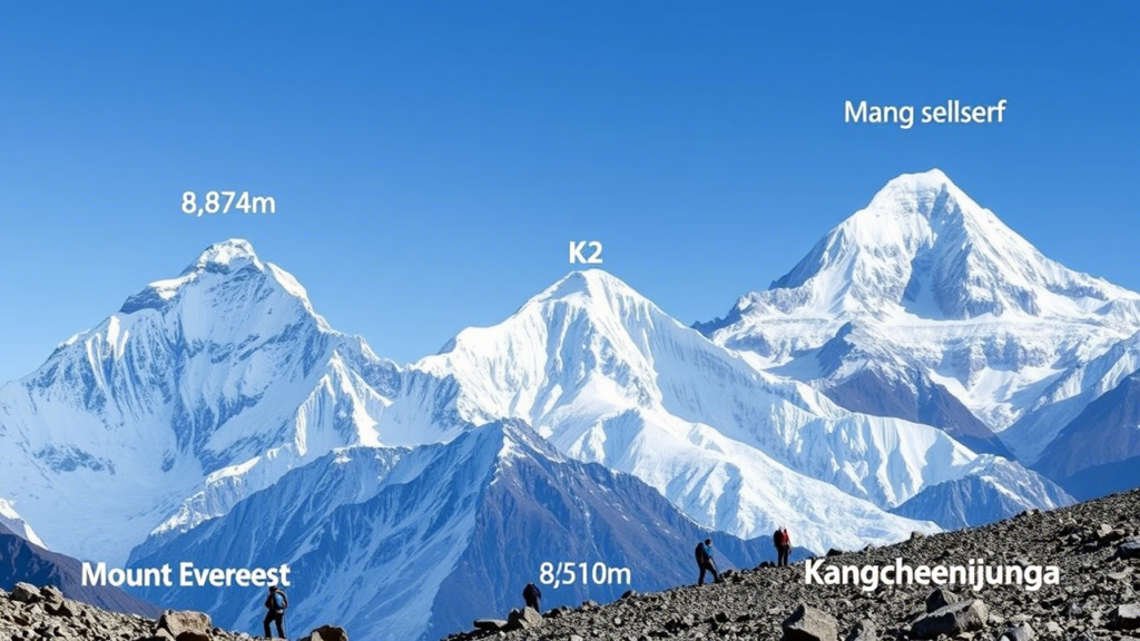 Top 20 Highest Mountains in the World