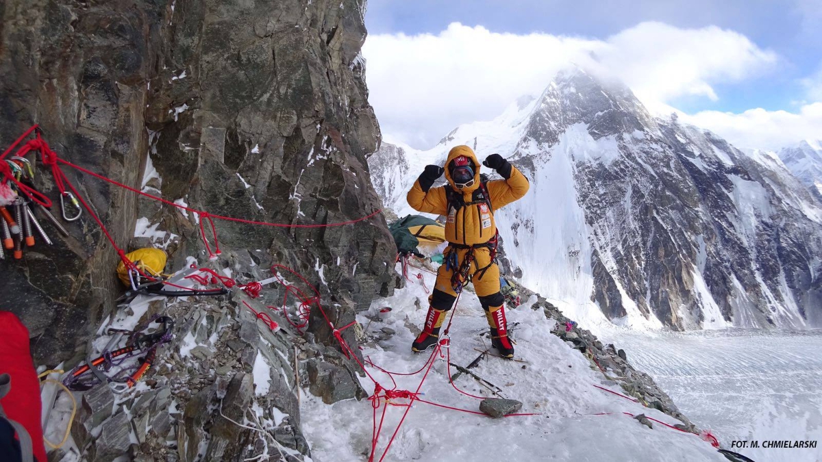 Climbs on K2